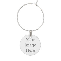 Create Your Own Single 0.75&quot; Diameter Wine Charm