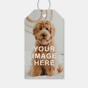 Create Your Own Single Image Custom Design Gift Tags