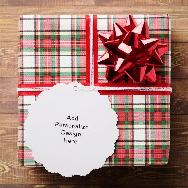 create your own Single Standard Size Ornament Card (Insitu (Gift))