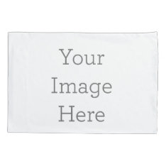 Create Your Own Single Standard Size Pillowcase at Zazzle
