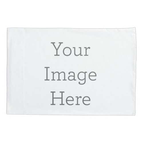 Create Your Own Single Standard Size Pillowcase