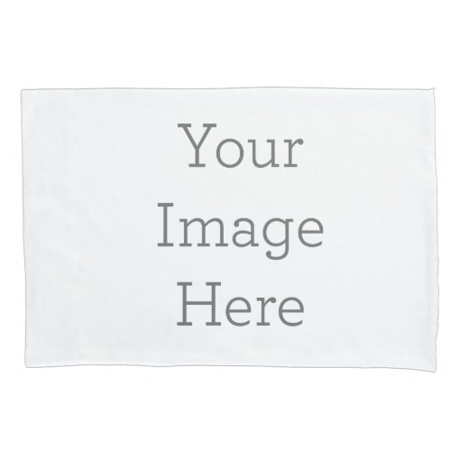 Create Your Own Single Standard Size Pillowcase Zazzle