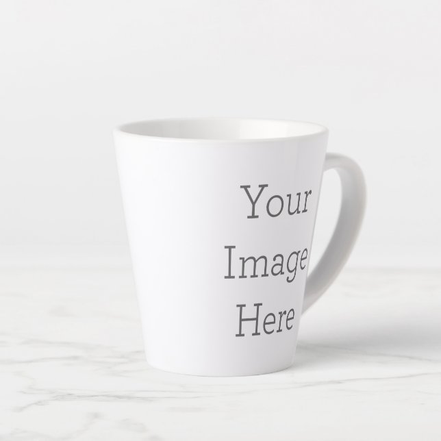 Design Your Own 12 oz Latte Mug