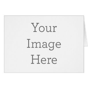 Create Your Own Small (4" x 5.6") Folded Card