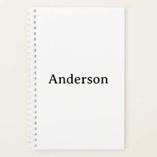 Create Your Own Small 5.5" x 8.5" Spiral Planner