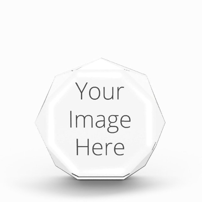 Create Your Own Small Acrylic Award (Front)