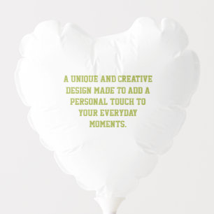 Create Your Own Small Air-Filled Heart Balloon