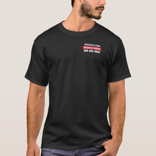 Create Your Own Small Business Dark Color T_Shirt