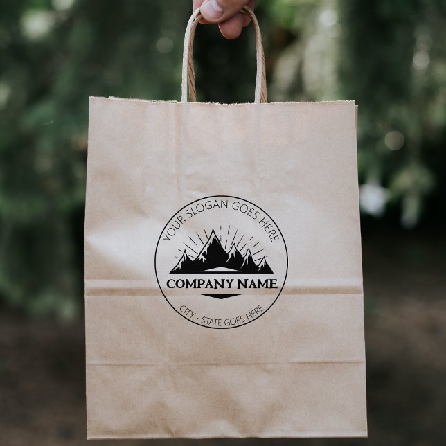 Create Your Own Small Business Logo Rubber Stamp (Creator Uploaded)