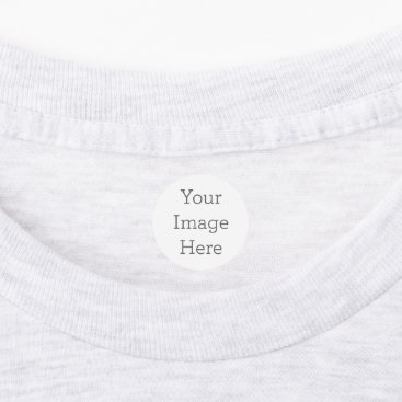 Create Your Own Small Circle Clothing Label