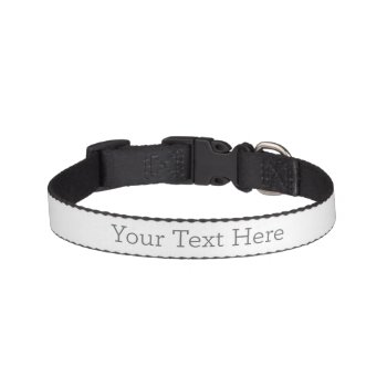 Create Your Own Small Durable Dog Collar by zazzle_templates at Zazzle
