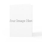 Create Your Own Small Folded Thank You Card