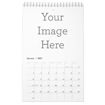 Create Your Own Small Single Page Calendar by zazzle_templates at Zazzle