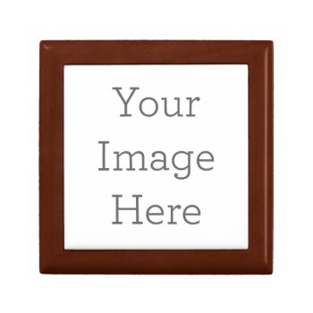 Create Your Own Small Square Golden Oak Gift Box by zazzle_templates at Zazzle