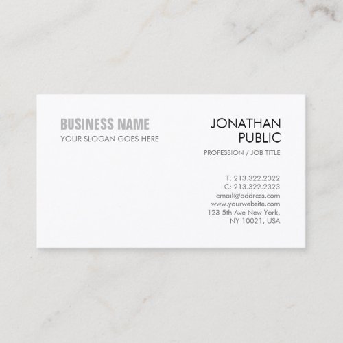 Create Your Own Smart Design Elegant Corporate Business Card