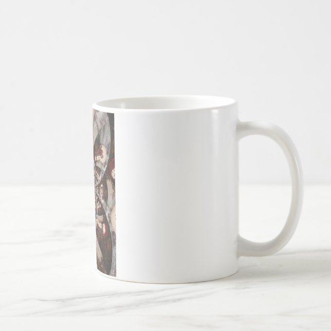 Create Your Own Snowman Kaleidoscope   Coffee Mug (Right)