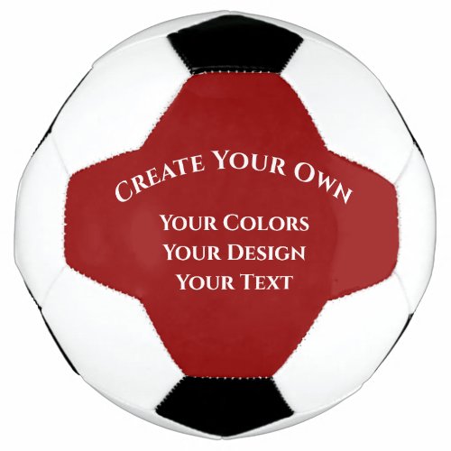 Create Your Own Soccer Ball