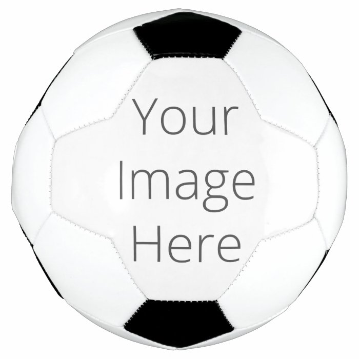 Create Your Own Soccer Ball Zazzle