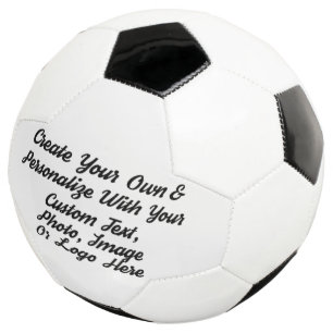 Create Your Own Soccer Ball - Personalized Design