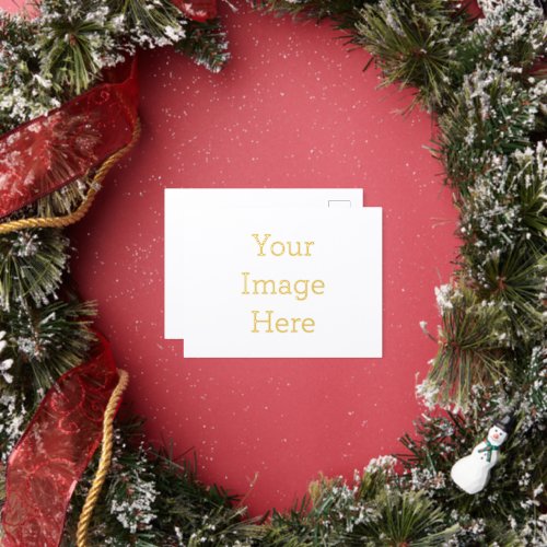 Create Your Own Soft Touch Gold Foil Invitation Postcard