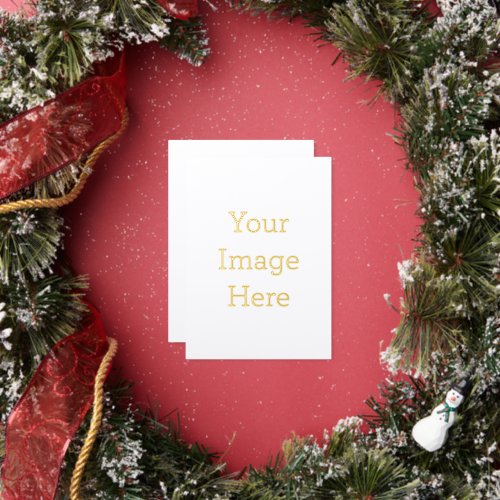 Create Your Own Soft Touch Gold Petite Foil Invitation