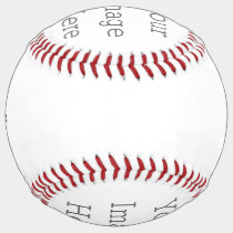 Create Your Own Softball