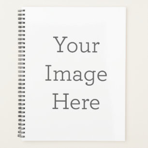 Create Your Own Softcover Black Spiral Planner