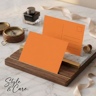 Create Your Own Solid Color Glossy Postcard