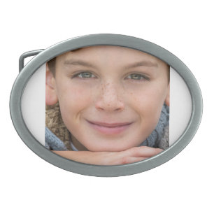 Create Your Own Son Photo Custom Pic Double Sided  Belt Buckle