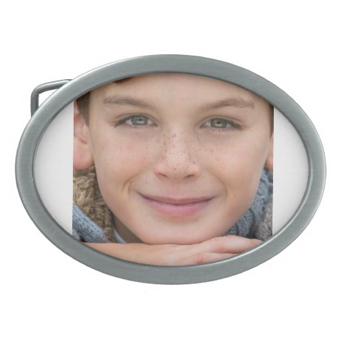 Create Your Own Son Photo Custom Pic Double Sided  Belt Buckle