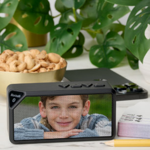 Create Your Own Son Photo Custom Pic Double Sided Bluetooth Speaker