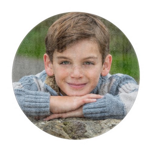 Create Your Own Son Photo Custom Pic Double Sided  Cutting Board