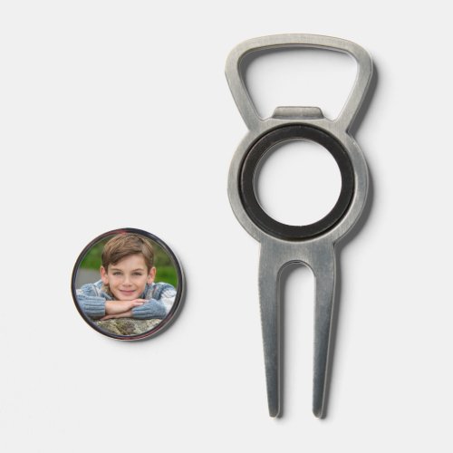 Create Your Own Son Photo Custom Pic Double Sided Divot Tool