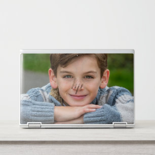 Create Your Own Son Photo Custom Pic Double Sided HP Laptop Skin