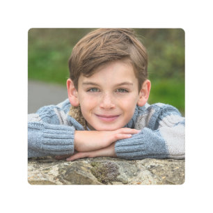 Create Your Own Son Photo Custom Pic Double Sided Metal Print