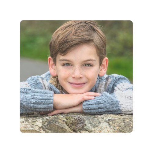 Create Your Own Son Photo Custom Pic Double Sided Metal Print