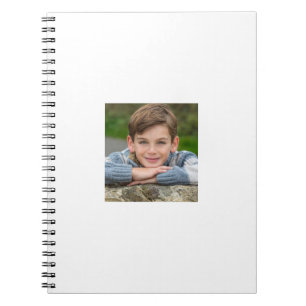 Create Your Own Son Photo Custom Pic Double Sided  Notebook