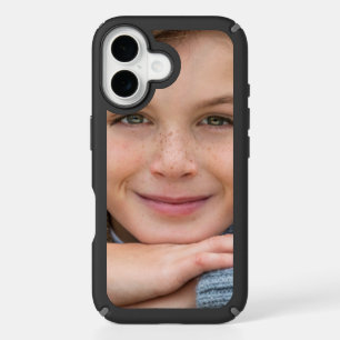 Create Your Own Son Photo Custom Pic Double Sided iPhone 16 Case