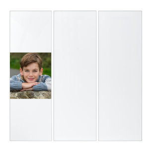 Create Your Own Son Photo Custom Pic Double Sided  Triptych