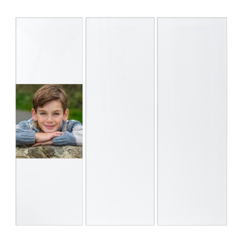 Create Your Own Son Photo Custom Pic Double Sided Triptych