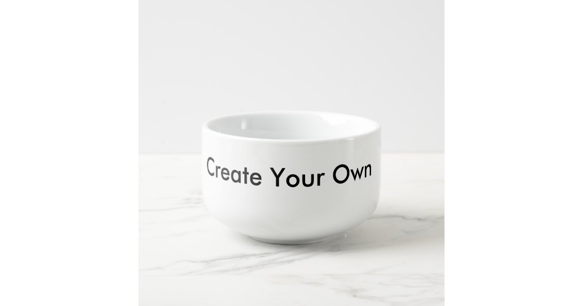 Create Your Own Soup Mug