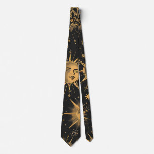 Create Your Own Space Anomolies Celestial Neck Tie