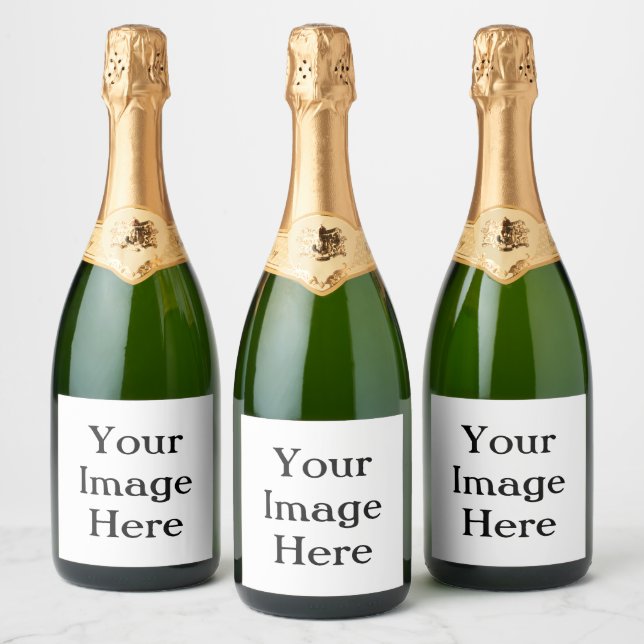Create Your Own  Sparkling Wine Label (Bottles)