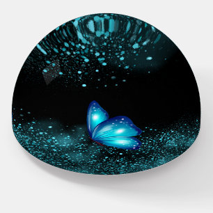 Create Your Own Sparkly Blue Butterfly Paperweight