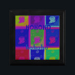 Create Your Own Special Santa HoHoho Pop Art Gift Box<br><div class="desc">Special Santa HoHoho Pop Art colors Santa's art is amazing. While there are a lot of funny Santa's art designs every Christmas, this holiday season is going to be amazing because Christmas must be special in our homes and in our hearts as the true season of giving and sharing this...</div>