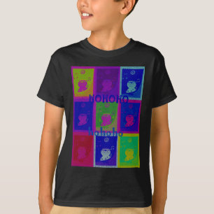 Create Your Own Special Santa HoHoho Pop Art T-Shirt