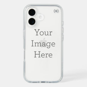 Create Your Own Speck Presidio Clear iPhone 16 Case