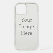 Create Your Own Speck Presidio Clear Iphone 15 Case at Zazzle