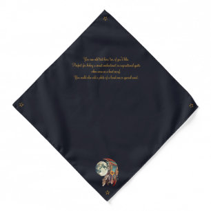 Create Your Own Spiritual Boho Full Moon Bandana