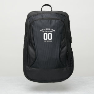 Create Your Own Sports Jersey Name Number Port Authority® Backpack